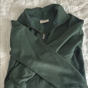 Universal Thread Green Half-Zip Sweatshirt